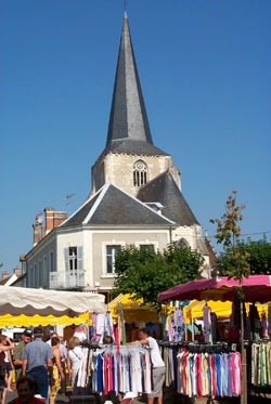 Chabris - the Saturday market